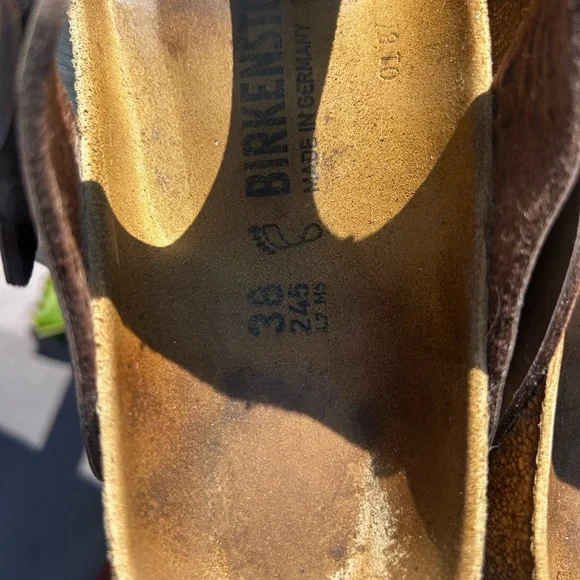 Birkenstock Womens Gizeh Sandel - Brown, Womens Size 38(7.5-8) - Picture 7 of 12